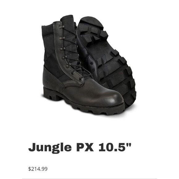Altama Jungle PX 10.5 Black Combat Boots main image 5